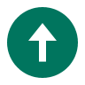Icons8 upward arrow 96